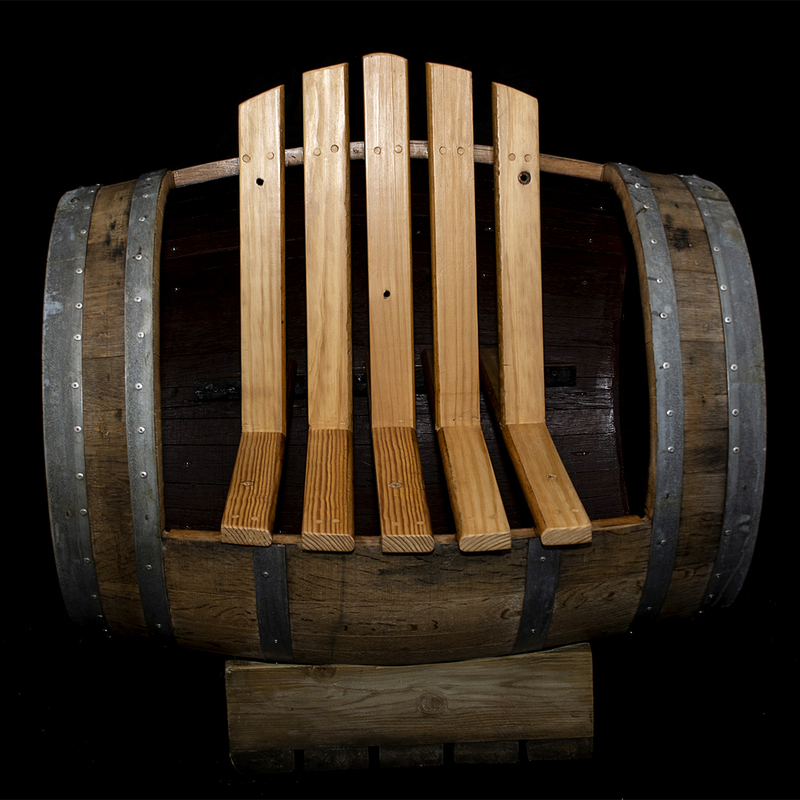 ArtZipper! Furniture: Chairs, Benches & Stools, Wood Barrel Chair 2 by