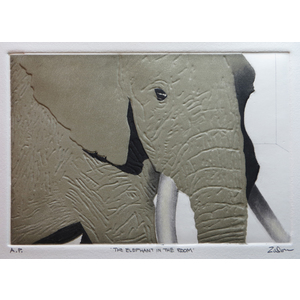 The Elephant in the Room by Bernard  Zalon
