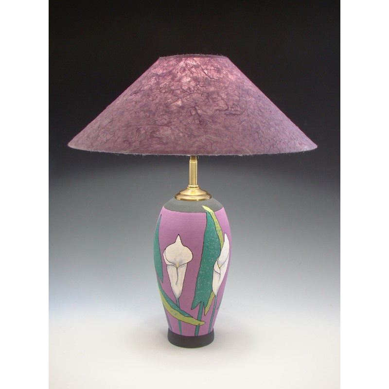Calla Lamp by Barbara Mann