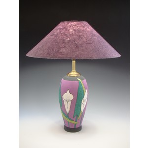 Calla Lamp by Barbara Mann