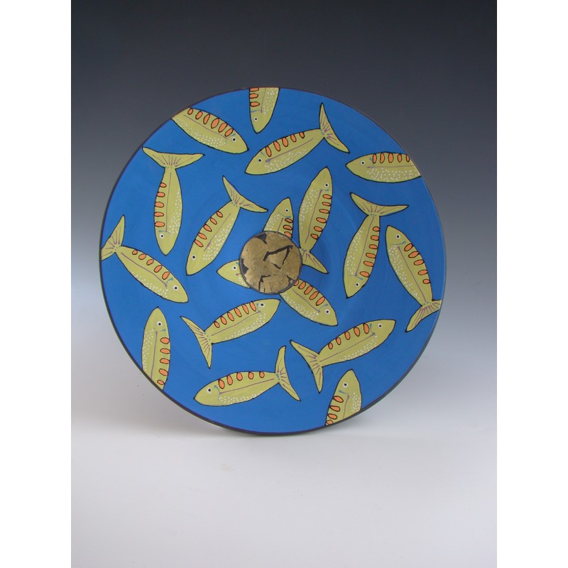 Fish platter by Barbara Mann