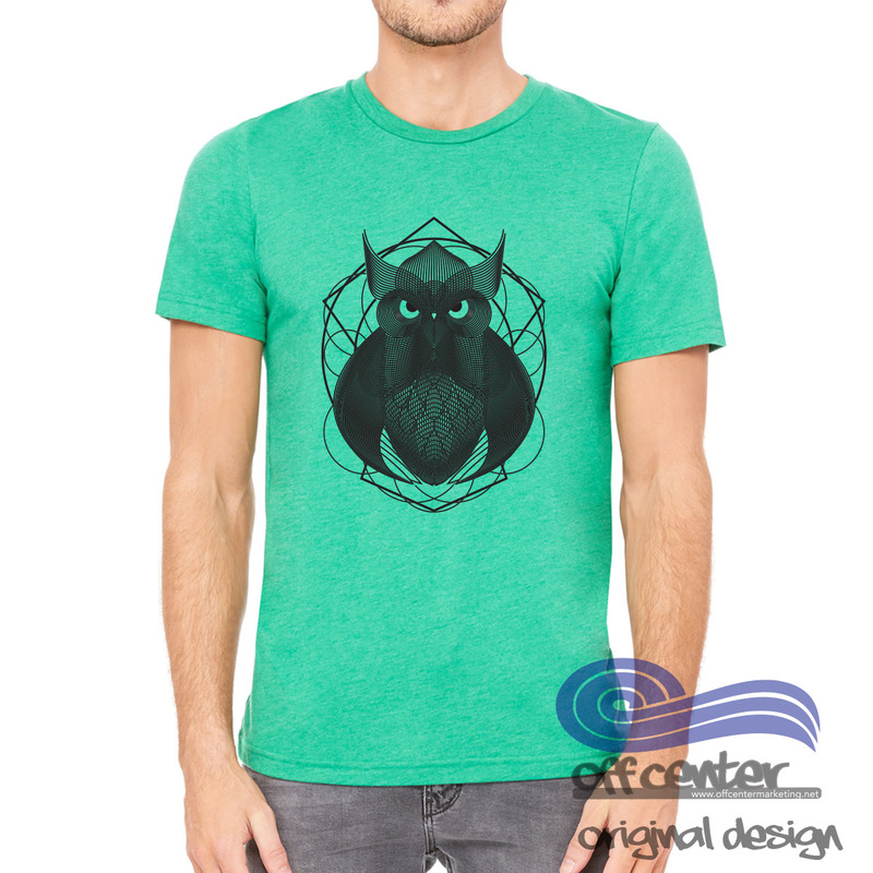 Owl Unisex T-Shirt by Stephanie Contole