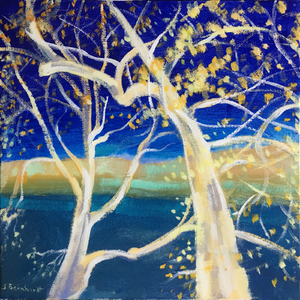Yellow Tree Overlook by Justin Bernhardt