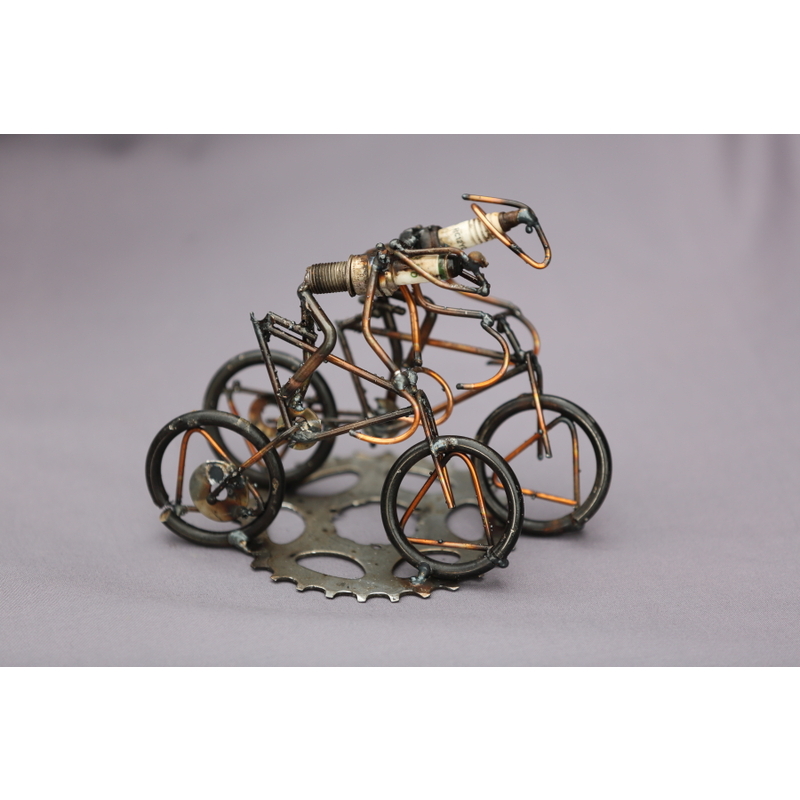 Racing bikes by Richard  Cooley