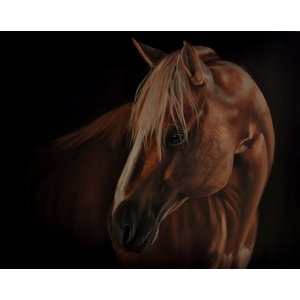 Sorrel Quarter Horse by Barbara Benstein