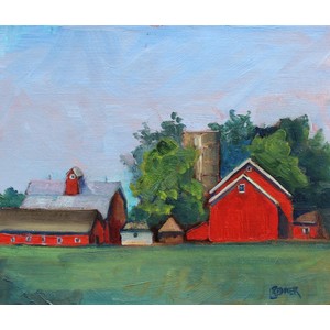 Farm on the Bend by Lynette Redner