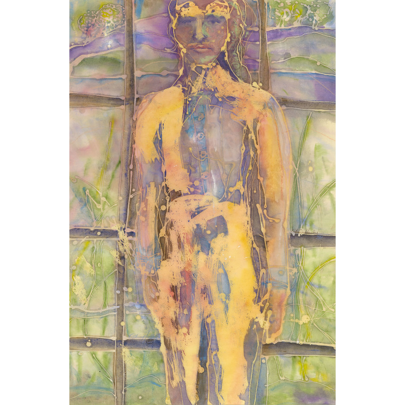 Transparent Man (28 x34 Original Sold)See edition for print sizes by Anne Hanley