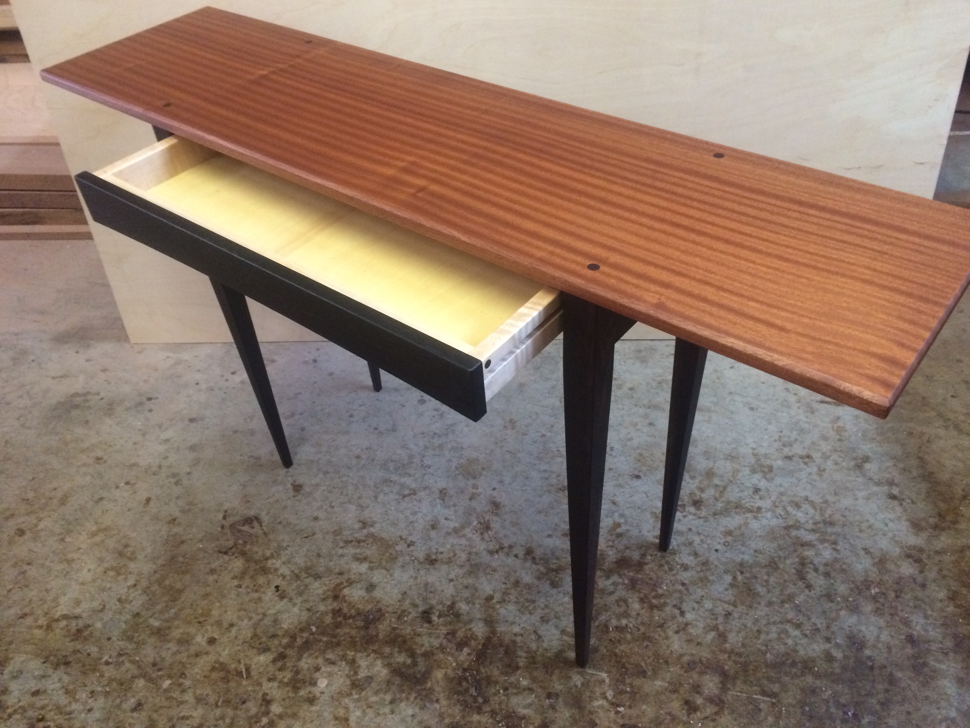 sapele desk