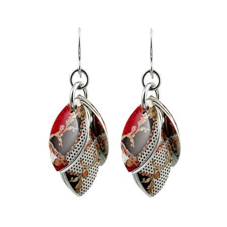 Medium opulent elegance earrings diana ferguson jewelry