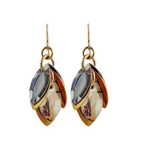 Medium deep purple earrings diana ferguson jewelry