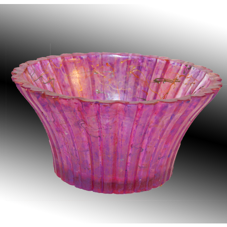Medium large pink bowl
