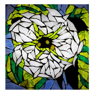 Jimson Flower Mosaic Kit by Francine Gourguechon