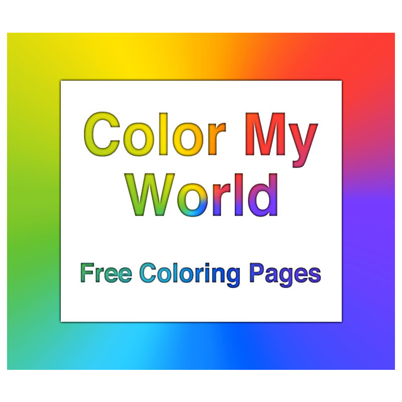 Color My World: Free Coloring Pages by Nicole Ferrier