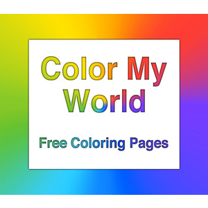 Color My World: Free Coloring Pages by Nicole Ferrier