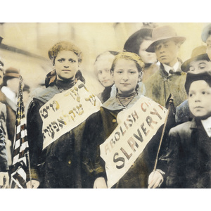 Protest Against Child Labor, 1909 by Susan Bock
