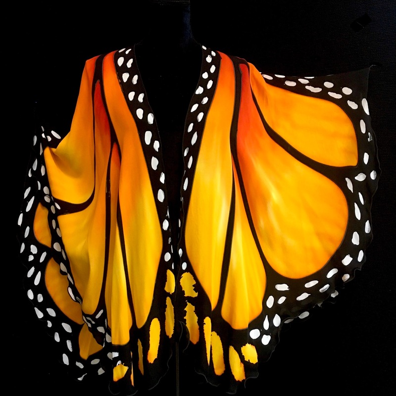 Monarch Butterfly Cape by Traci Paden