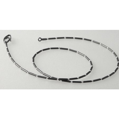 Medium  688 single ball tube necklace  70