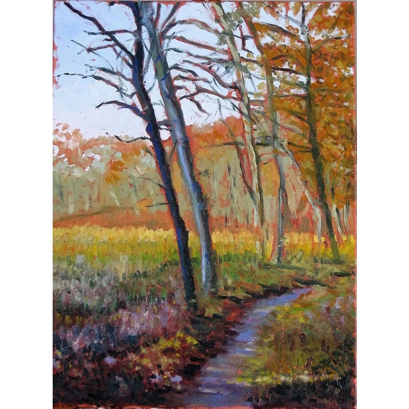 Autumn Afternoon  18x24 by Tom Smith