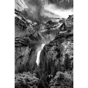 Snowmelt in Black and White by David Timothy Hartwig