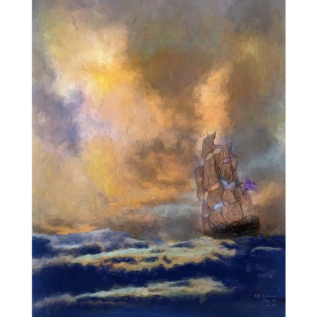 Medium sails at sunset 16