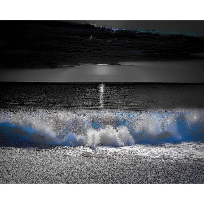 Midnight Surf 16 x 20 by Matt Jackson