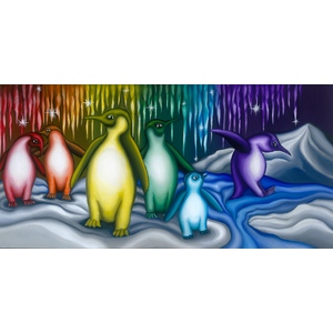 Penguin Party by Peter Thaddeus