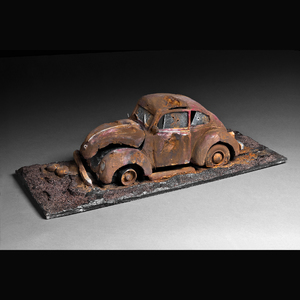 VW Bug, junk by Dick Dahlstrom