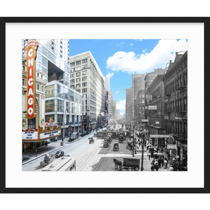 State Street South of Lake Street - Framed by Mark Hersch