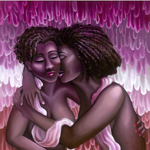 Pink Embrace by Peter Thaddeus