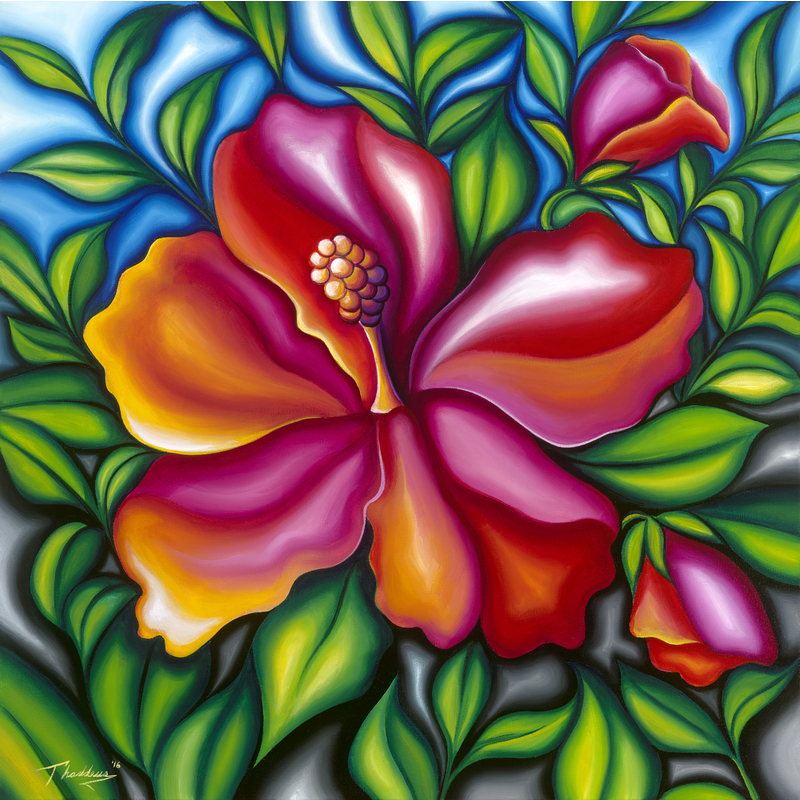 Hibiscus by Peter Thaddeus