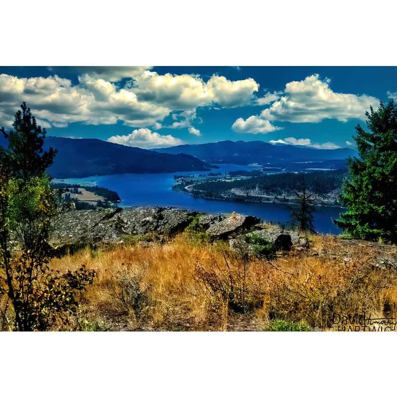 The Pend Oreille River by David Timothy Hartwig