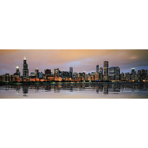 Chicago Skyline - Available in sizes up to 8' by Dale and Gail Horn