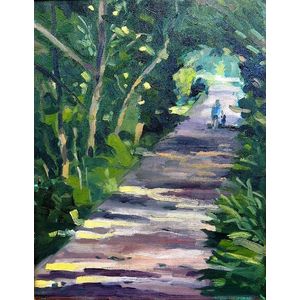 Summer Walk  12x16  SOLD by Tom Smith