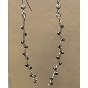 Pyrite Leila Earring  by Candace Marsella
