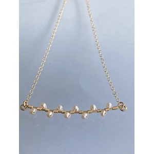 Pearl Leila Necklace  by Candace Marsella