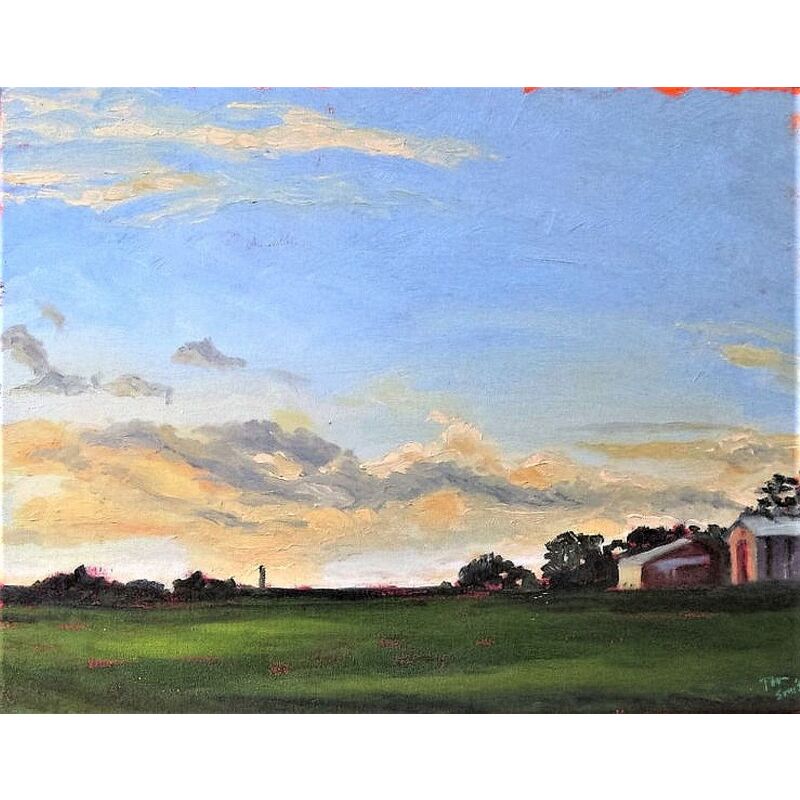 Skyscape 2  20x16  SOLD by Tom Smith