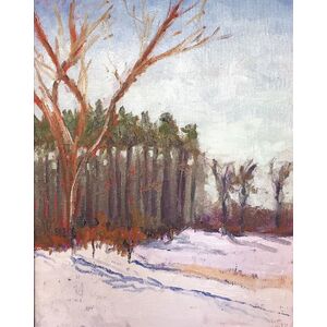Snowy Sentinals  11x14 by Tom Smith