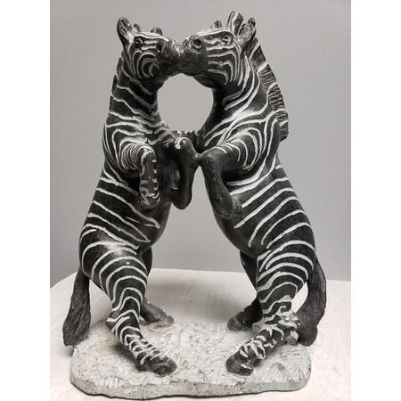 Medium kissing zebras  2 