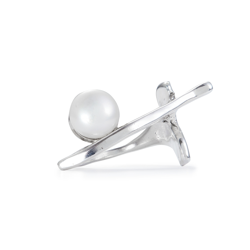 Whale Tale Ring by Loret Gomez