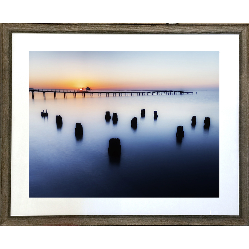 Blue Sunrise Framed 40" x 32" $995.00 by Steve Wewerka