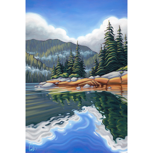Reflections of the Forest Limited-Edition on Canvas by Grant Pecoff
