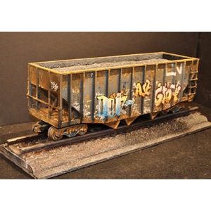 "Side Track" coal car by Dick Dahlstrom