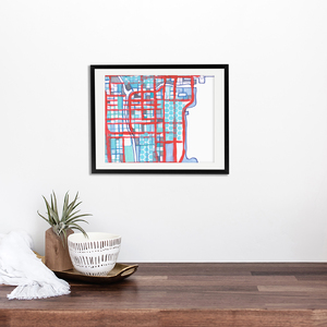 Chicago Loop Giclee Print -16x20" (Sold Unframed) by Jennifer Carland