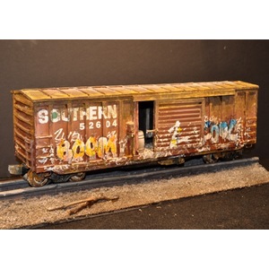 "Side Track" box car by Dick Dahlstrom