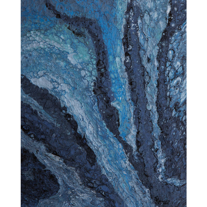 Midnight Streams  16 x 20 inches by Susan Knowles