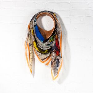 Papillon Scarf and Mask by Isabelle Gougenheim