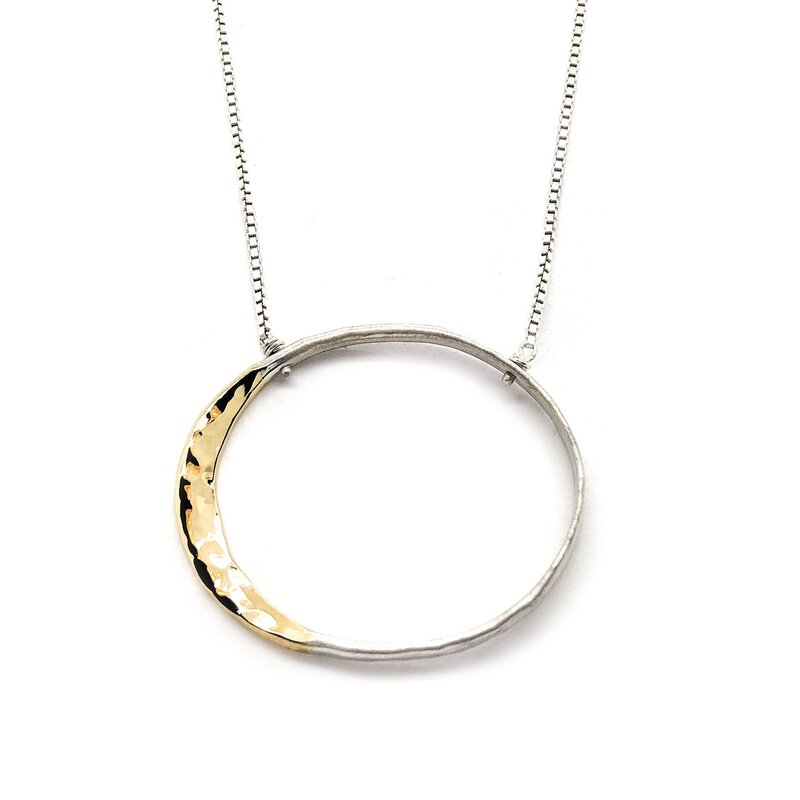 Medium Eclipse Necklace (N1734KS) by Dana Reed