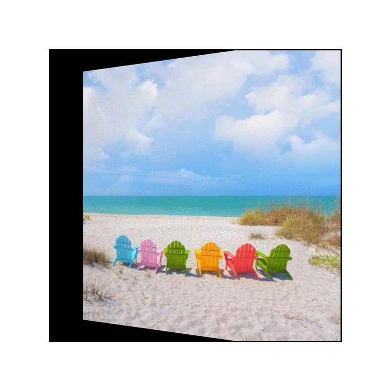 Beach Chairs by Michael Brown