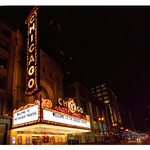 Chicago Theater by David Timothy Hartwig