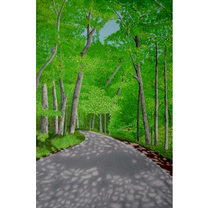 A Road in the Woods, 24" x 36" by Jim Young